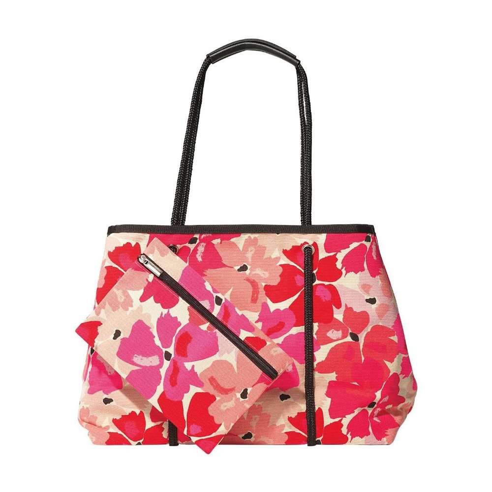 NWT AVON "MOTHER'S DAY" Poppy-Print Tote Bag